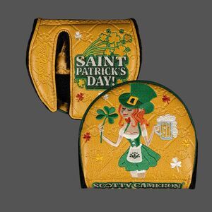 Scotty Cameron St Patricks Day 2026 Lucky Lily Midround RH Headcover Golf - NEW